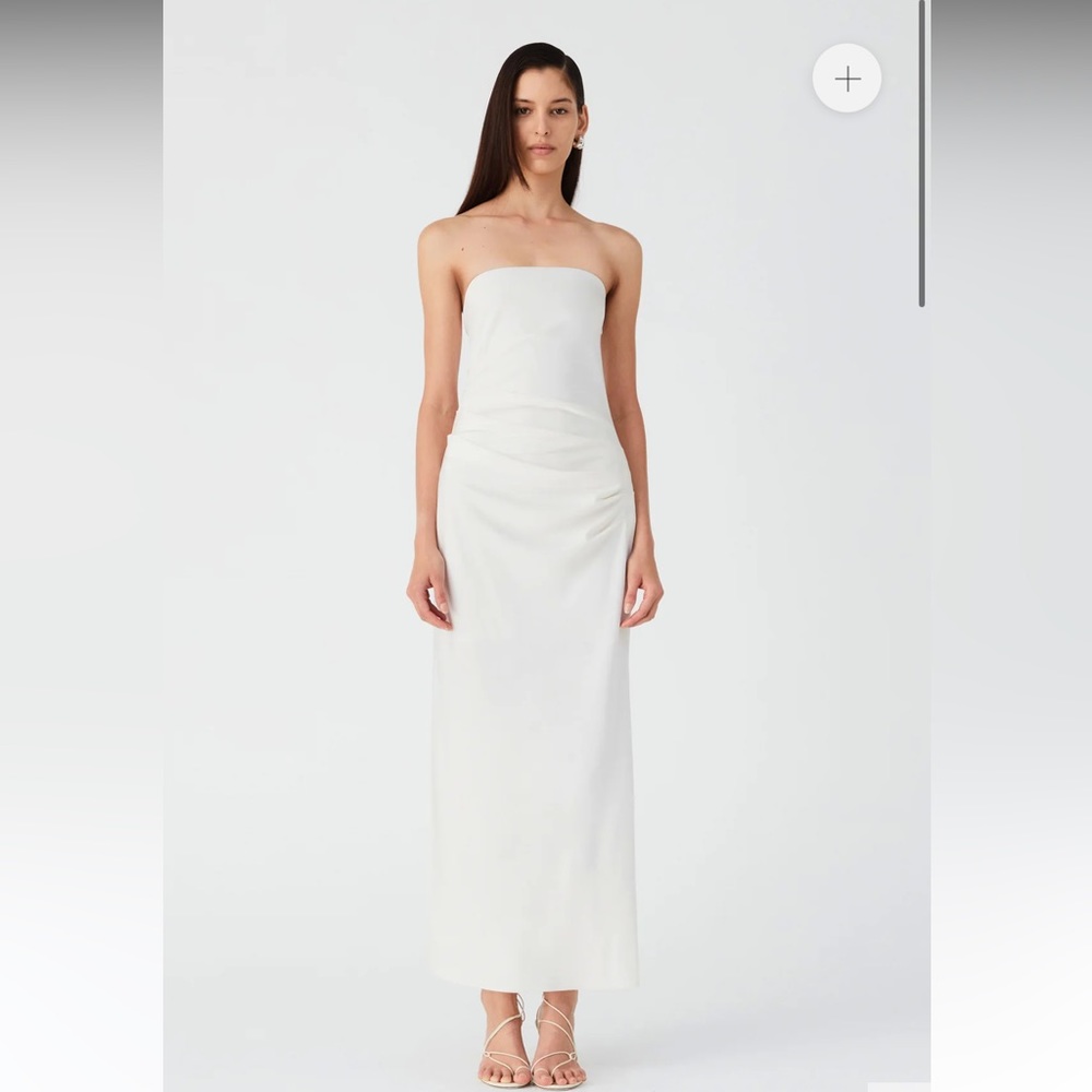 MISHA CELOSIA MIDI DRESS